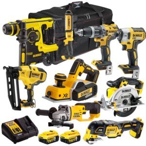 Dewalt 18V Li-Ion 9-Piece Cordless Tool Set