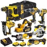 Dewalt 18V Li-Ion 9-Piece Cordless Tool Set