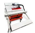 Lumber Jack 10" Portable Table Saw with Wheels