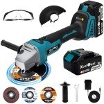 20V Brushless Cordless Angle Grinder Kit