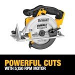 DEWALT 20V MAX 6-1/2" Circular Saw, Bare Tool