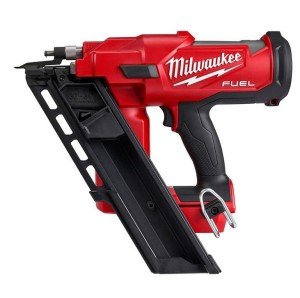 Milwaukee Red and Black Nailer Tool
