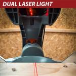 LUMBER JACK 12" Sliding Compound Mitre Saw