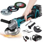 20V Brushless Cordless Angle Grinder Kit
