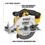 DEWALT 20V MAX 6-1/2" Circular Saw, Bare Tool