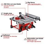 Einhell 18V Cordless Table Saw for Woodworking