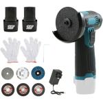 12V Cordless Mini Angle Grinder with Accessories
