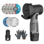 LIROPAU 12V Mini Cordless Angle Grinder Set