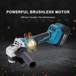 KATSU 21V Brushless Cordless Angle Grinder Kit