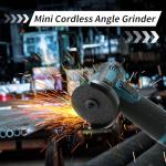 12V Cordless Mini Angle Grinder with Accessories