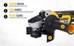 DEWALT 18V XR Brushless 125mm Angle Grinder
