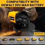DEWALT 20V MAX Cordless Angle Grinder, 4-1/2 Inch