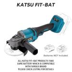 KATSU 21V Brushless Cordless Angle Grinder 115mm