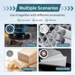 12V Cordless Mini Angle Grinder with Accessories