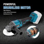 KATSU 21V Brushless Cordless Angle Grinder 115mm