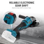 KATSU 21V Brushless Cordless Angle Grinder 115mm