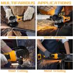 DEWALT 20V MAX Cordless Angle Grinder, 4-1/2