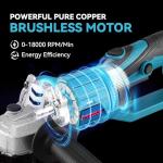 Cordless 125MM Angle Grinder for Cutting and Grinding