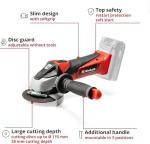 Einhell 18V Cordless 4 Inch Angle Grinder