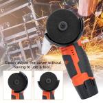 Cordless Mini Angle Grinder with Battery and Charger