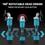 Cordless 125MM Angle Grinder for Cutting and Grinding