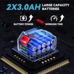 Cordless 125MM Angle Grinder for Cutting and Grinding