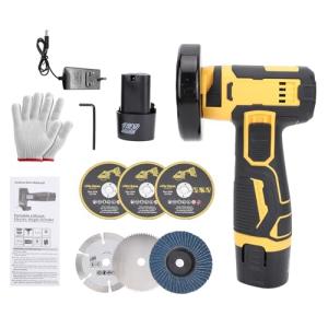 VISLONE Cordless Mini Angle Grinder Kit with Accessories