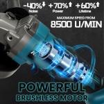 Makita 18V Cordless Brushless Angle Grinder