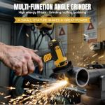 12V Mini Cordless Angle Grinder Tool Kit