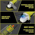 DEWINNER 850W Angle Grinder with 6 Discs