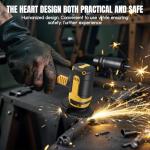 12V Mini Cordless Angle Grinder Tool Kit