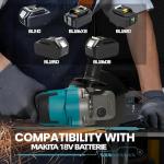 Makita 18V Cordless Brushless Angle Grinder
