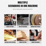 VISLONE Cordless Mini Angle Grinder Kit with Accessories