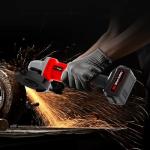 WerkTough 20V Cordless Angle Grinder Kit