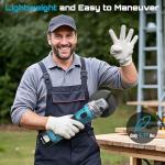 SEESII 21V Cordless Angle Grinder with Batteries