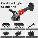 WerkTough 20V Cordless Angle Grinder Kit