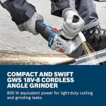 Bosch 18V Cordless Angle Grinder GWS 18V-8