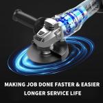 WerkTough 20V Cordless Angle Grinder Kit