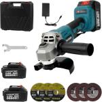 WUDLEP 21V Brushless Cordless Angle Grinder Kit