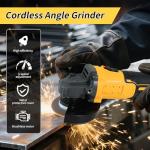 Cordless 125MM Angle Grinder for Dewalt Batteries