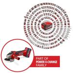 Einhell 18V Cordless Angle Grinder with Battery