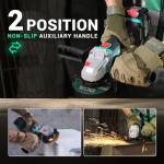 DCA 20V Cordless Angle Grinder with 6 Discs