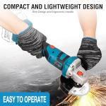 KATSU 21V Brushless Cordless Angle Grinder 115mm