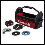 Einhell Cordless 4-Inch Angle Grinder Kit