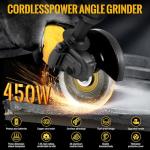Cordless Brushless Angle Grinder for Dewalt 20V
