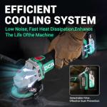 DCA 20V Cordless Angle Grinder with 6 Discs