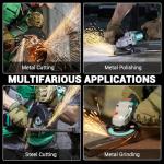 DCA 20V Cordless Angle Grinder with 6 Discs