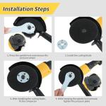 Cordless 125MM Angle Grinder for Dewalt Batteries