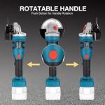 KATSU 21V Brushless Cordless Angle Grinder 115mm