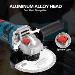 KATSU 21V Brushless Cordless Angle Grinder 115mm